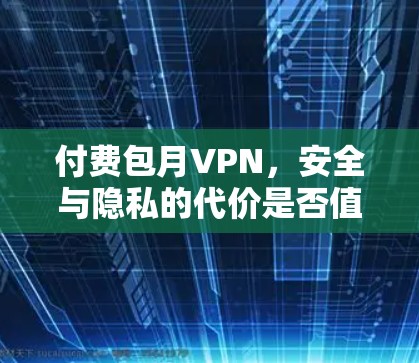 付费包月VPN，安全与隐私的代价是否值得？